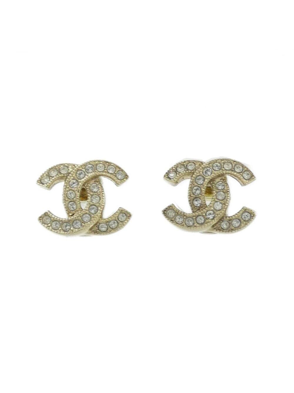 Chanel Earrings Gold-Tone Metal #371960C10B
